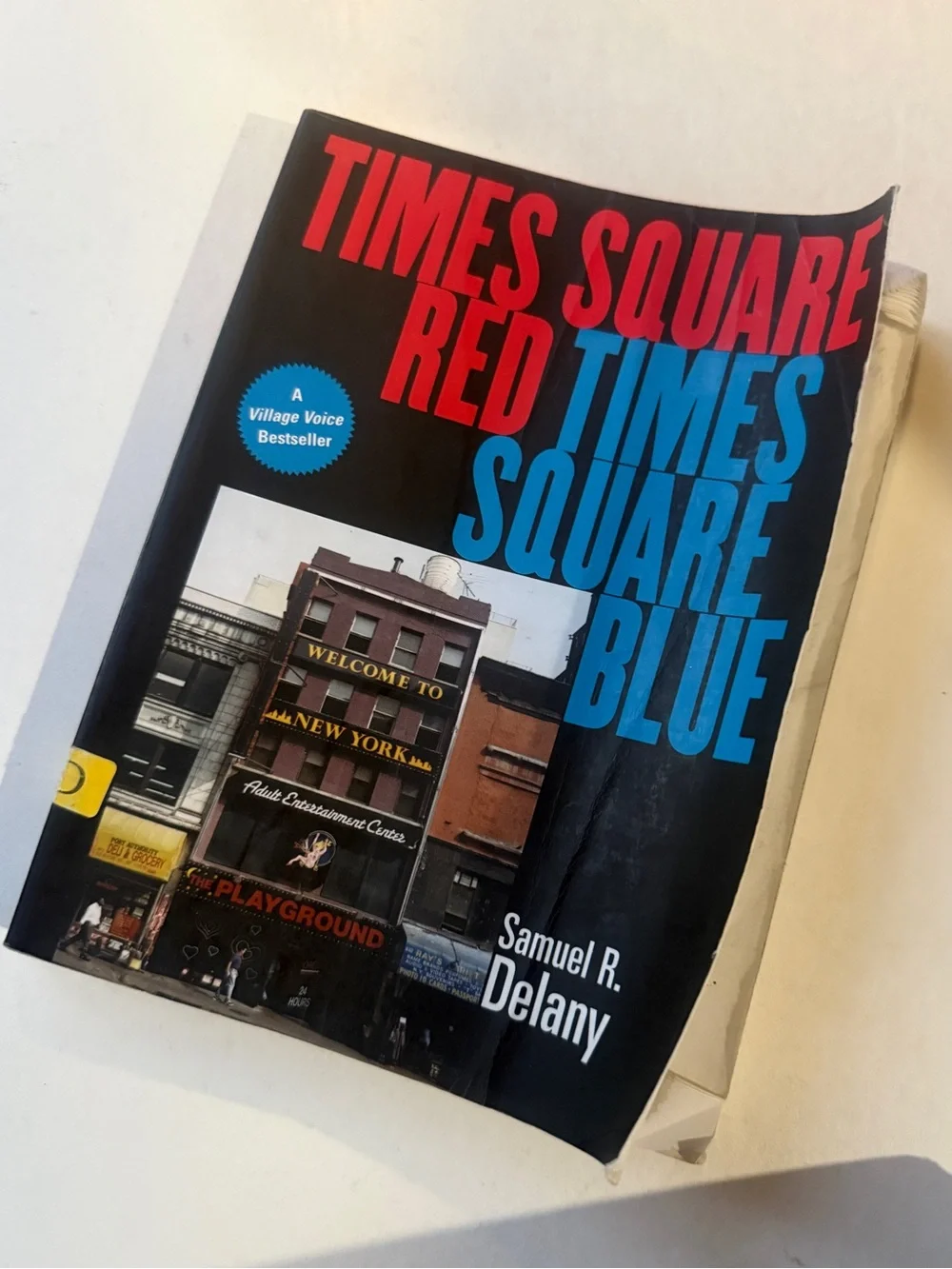 Samuel R. Delany Times Square Red Times Square Blue – Black/Red/Blue Cover